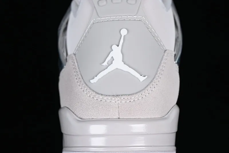 All categories Air Jordan Jordan series basketball shoes Air Jordan 4 OG version Air Jordan 4 Retro "Frozen Moments" AJ4 Joe 4 electroplated silver AQ9129-001